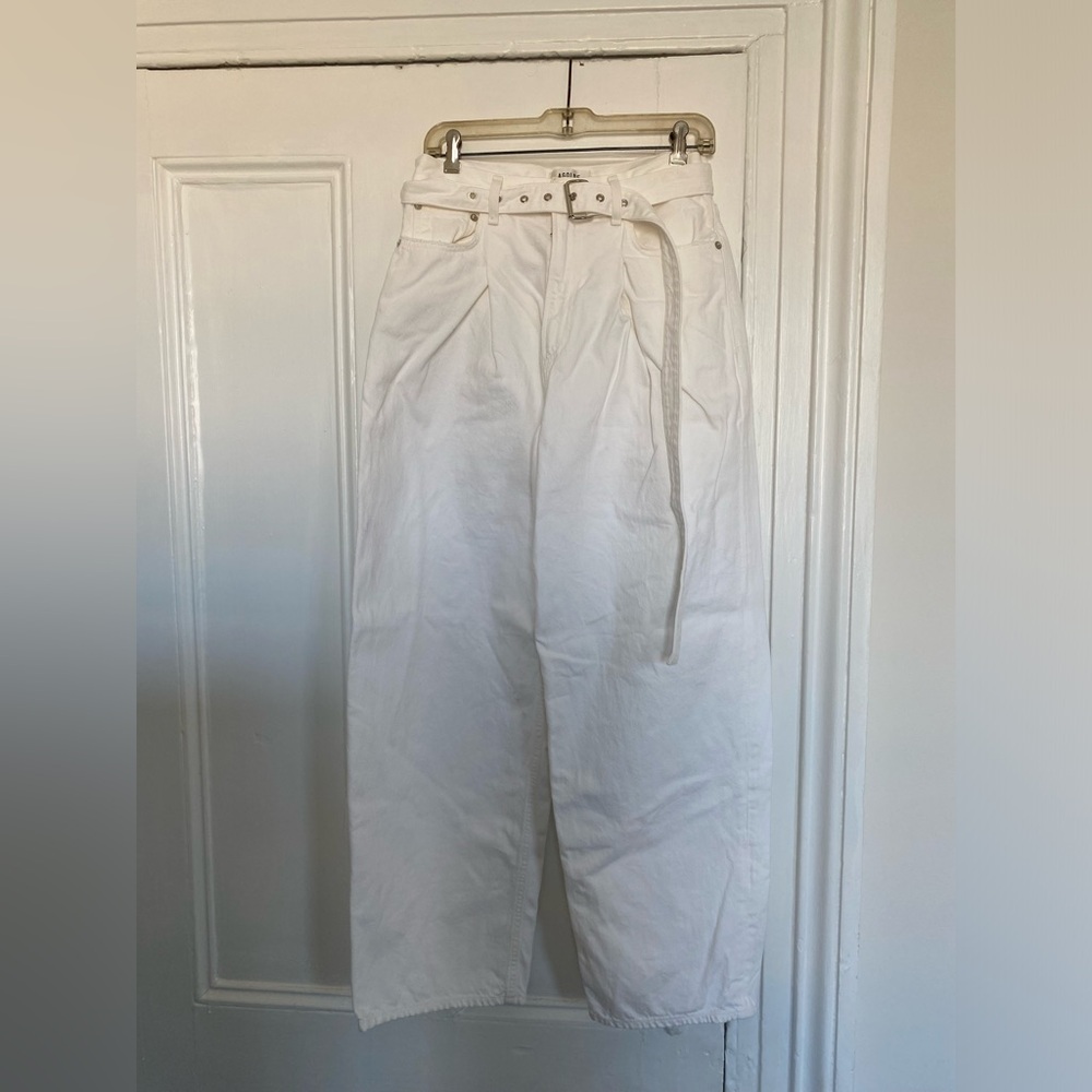 Agolde belted jeans